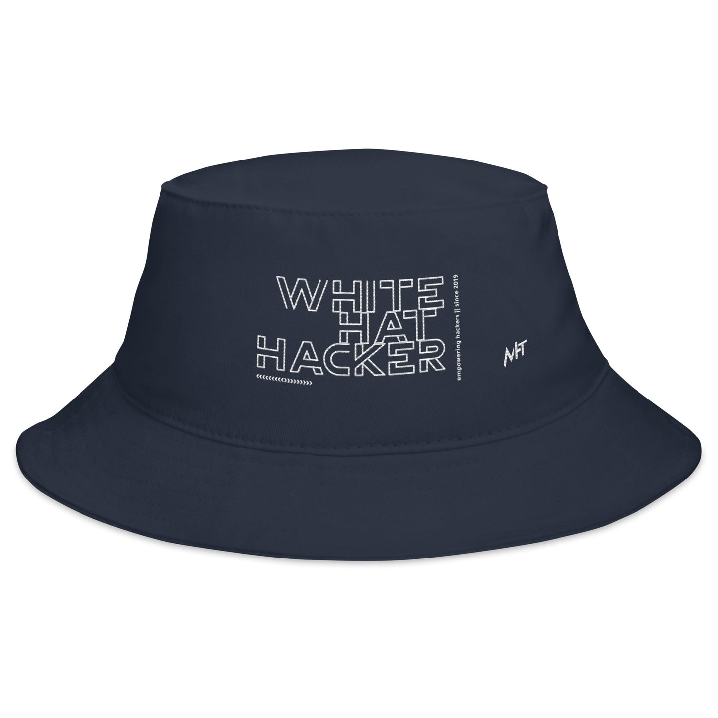 White Hat Hacker - Bucket Hat by DarkByteGear