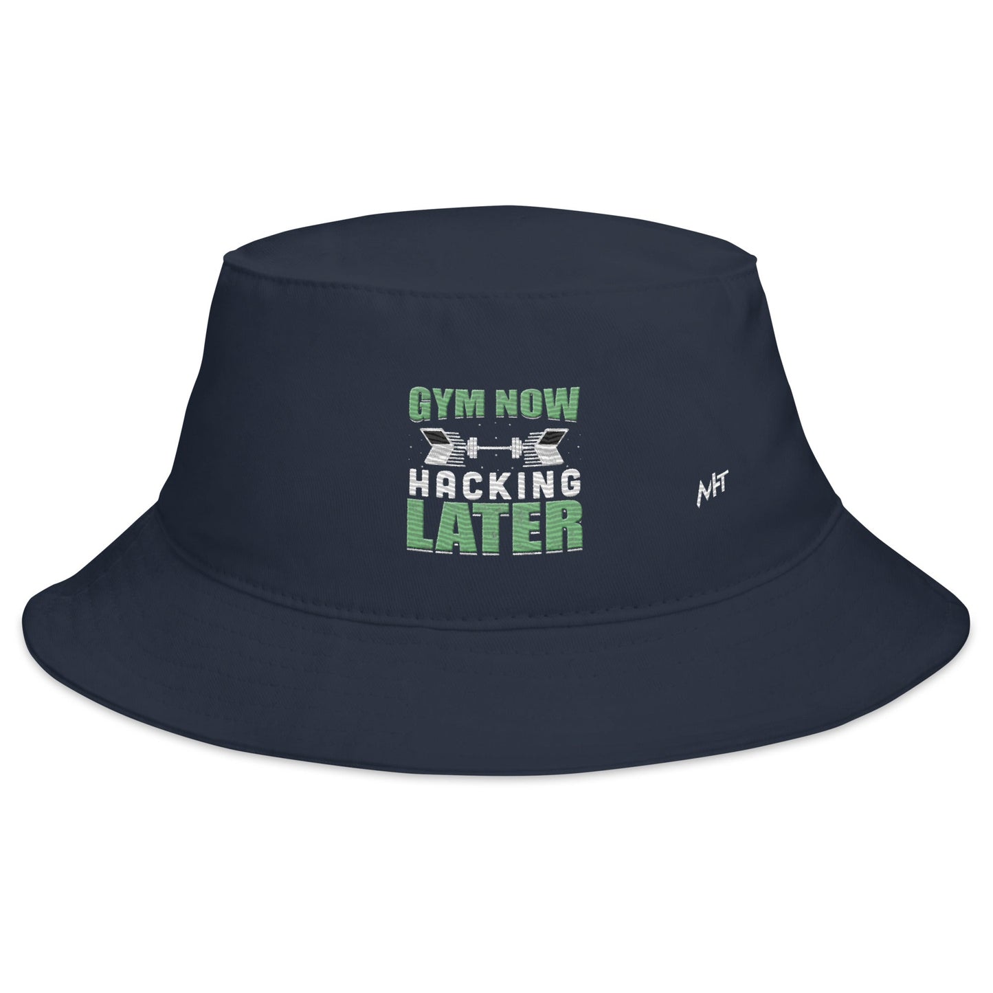Gym now, hacking later - Bucket Hat by DarkByteGear