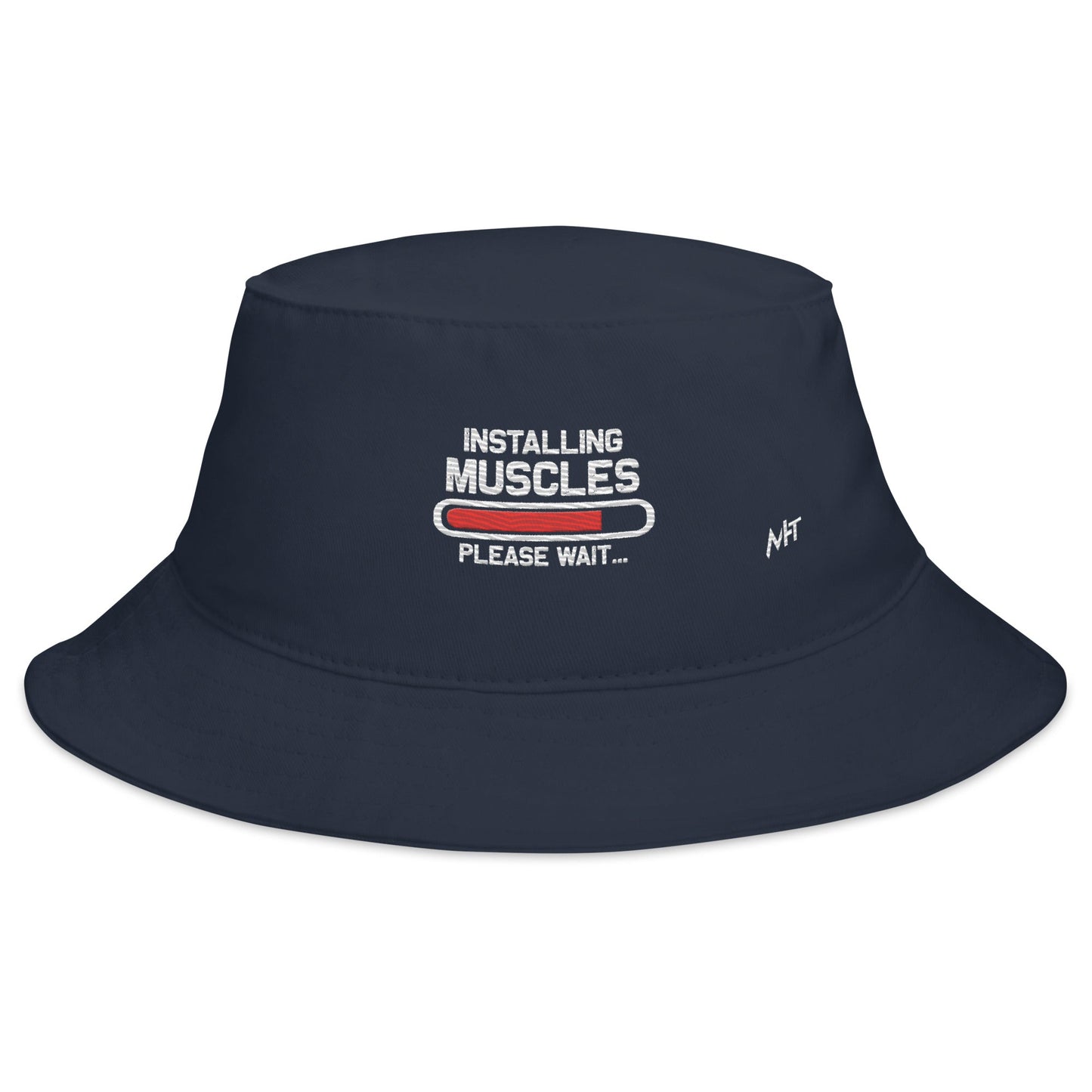 Installing Muscles Please Wait.... - Bucket Hat by DarkByteGear