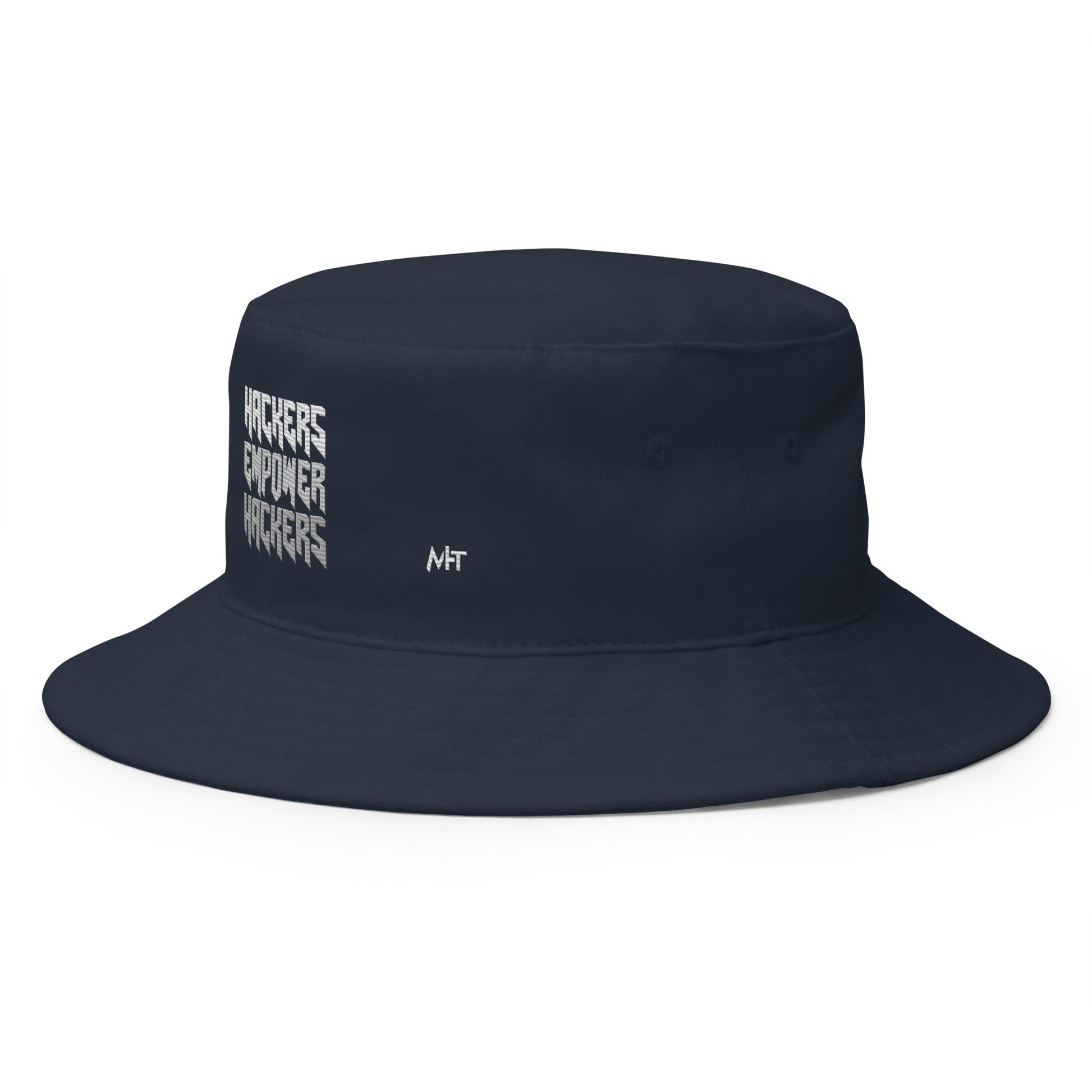 Hackers Empower Hackers V4 - Bucket Hat by DarkByteGear