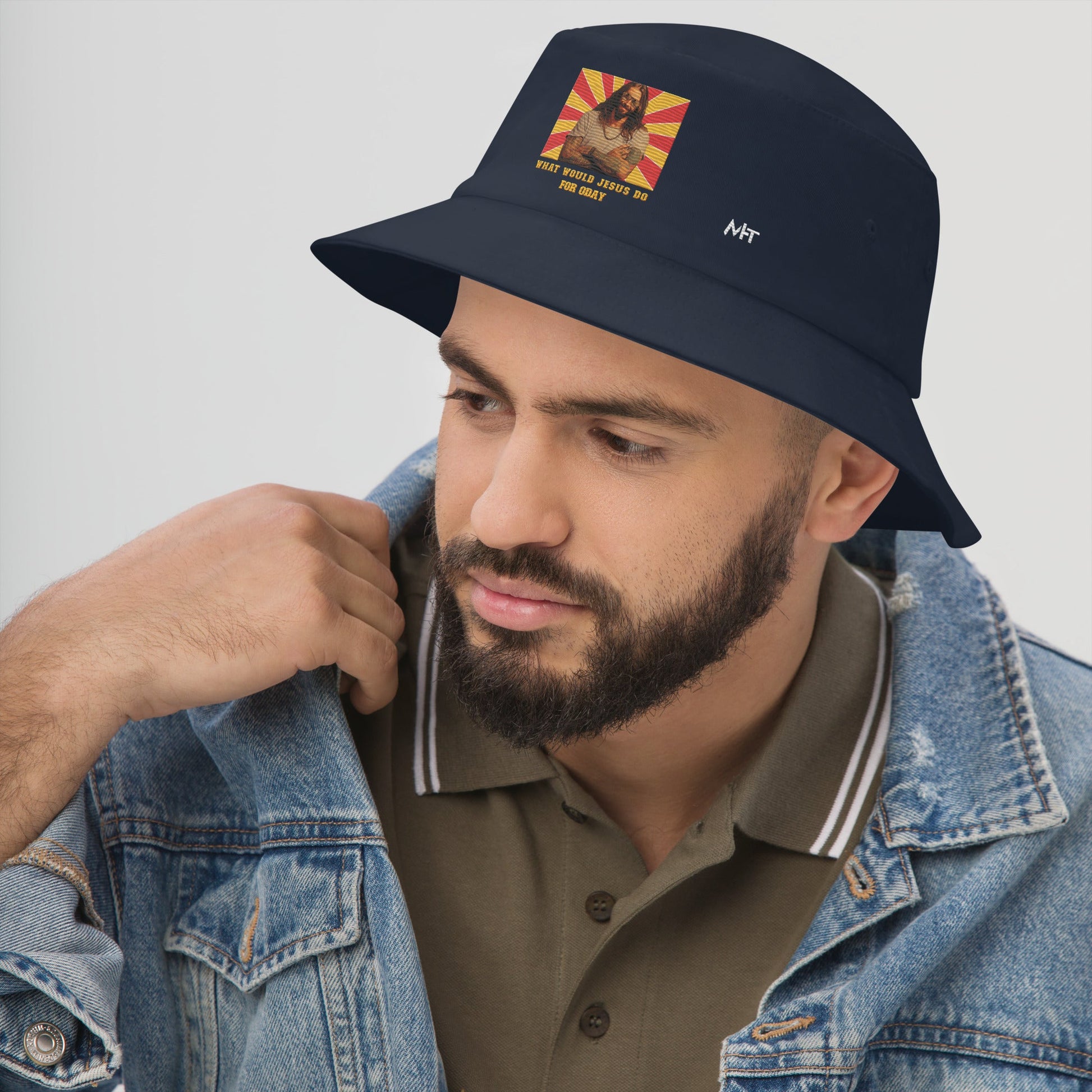 What would Jesus do for 0day v1 - Bucket Hat by DarkByteGear