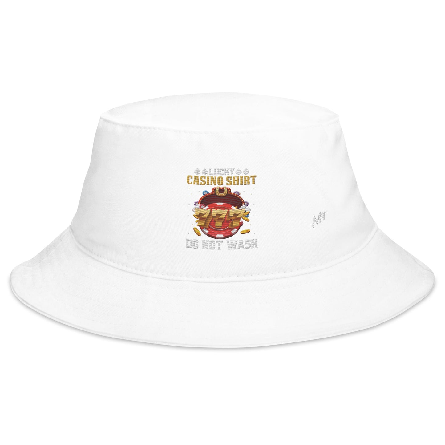 Lucky Casino Shirt Do Not Wash - Bucket Hat by DarkByteGear
