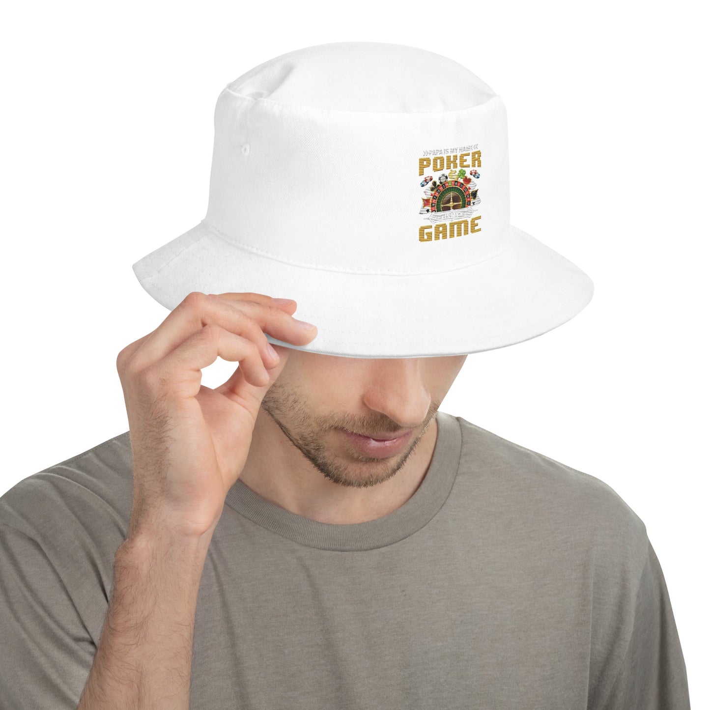 Papa Is my Name; Poker Is my Game - Bucket Hat by DarkByteGear