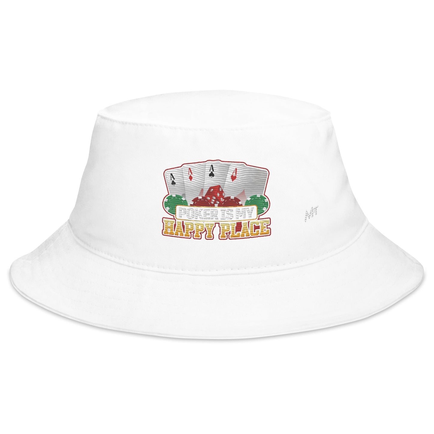 Poker Dad is like a Normal Dad but much Cooler - Bucket Hat by DarkByteGear