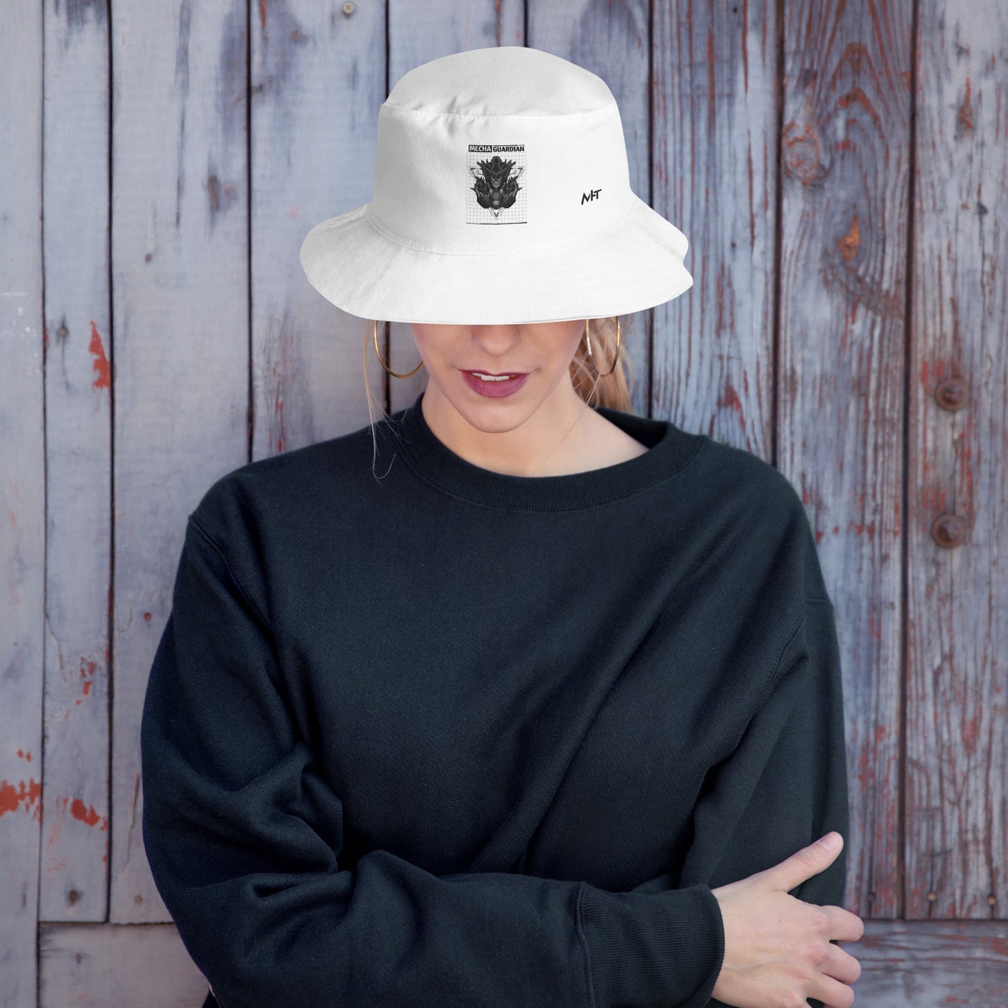 Mecha Guardian - Bucket Hat by DarkByteGear