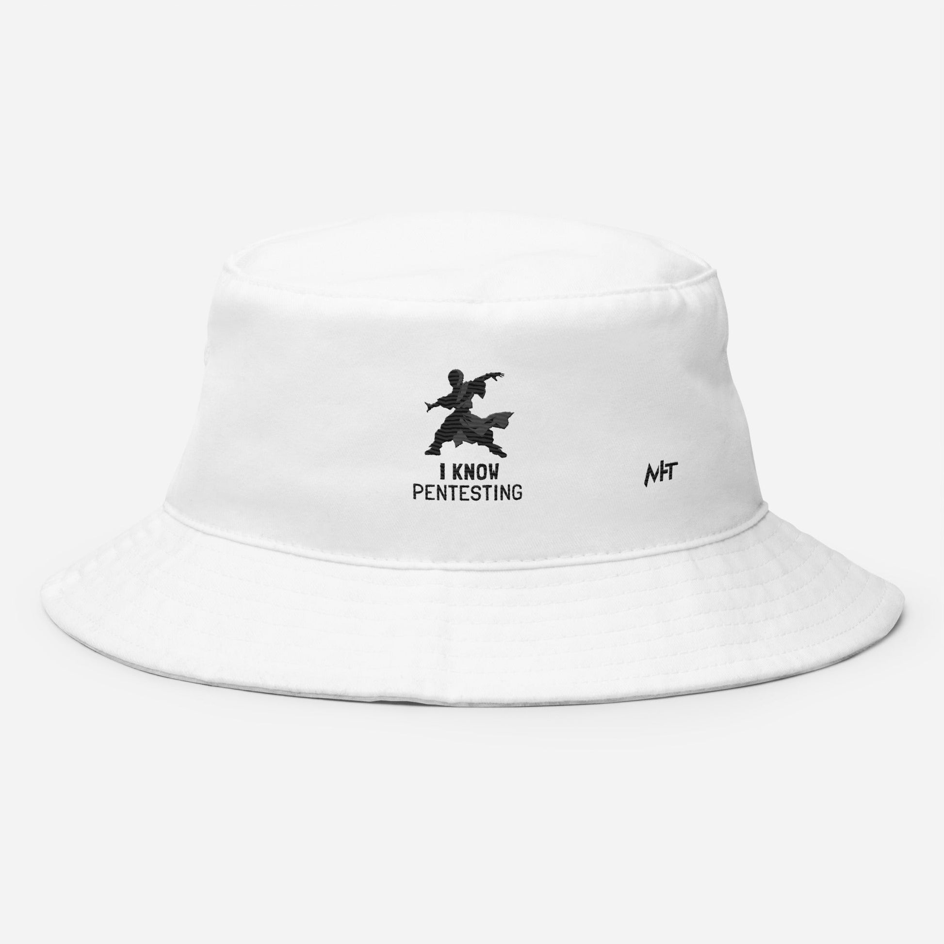 I Know Pentesting - Bucket Hat by DarkByteGear
