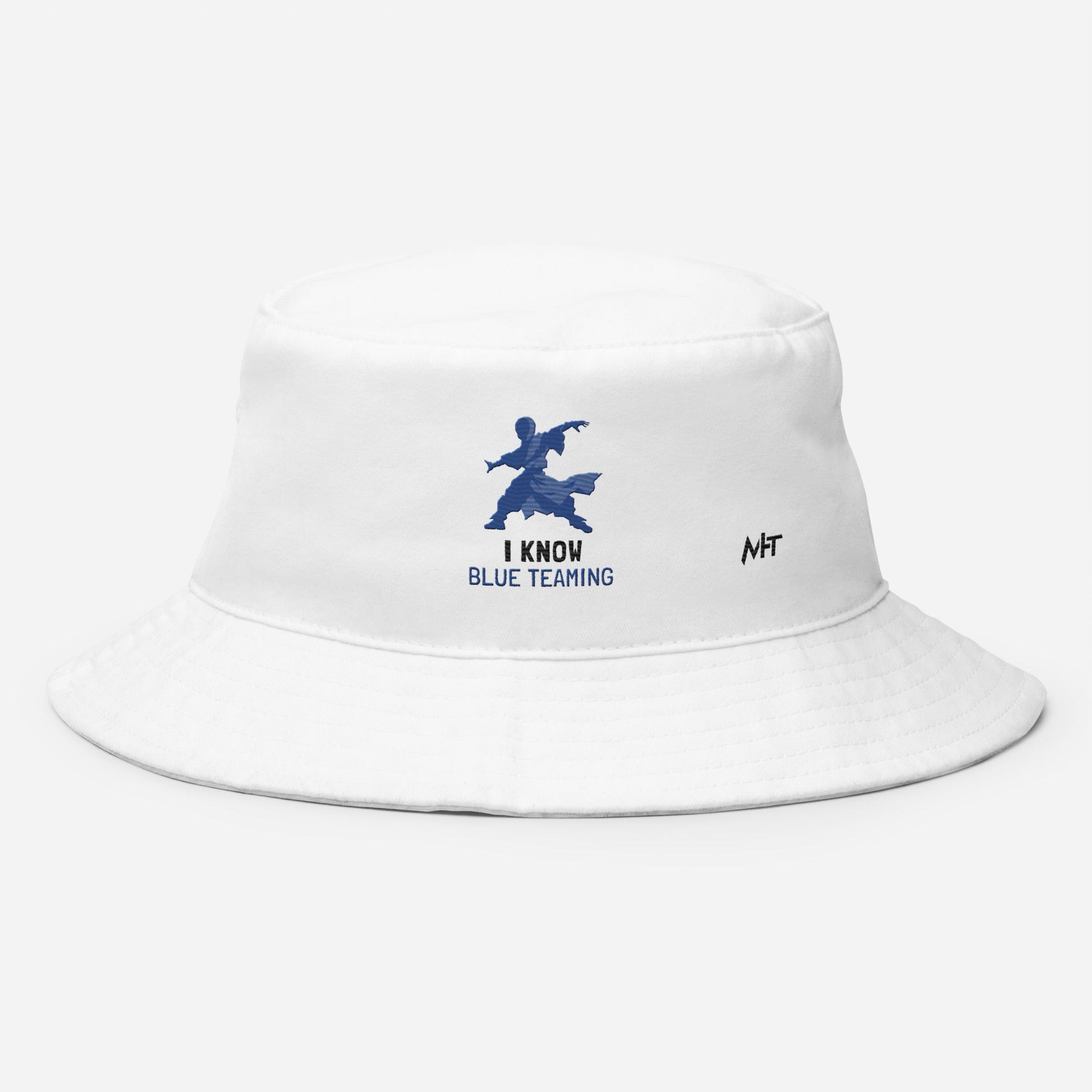I Know Blue Teaming - Bucket Hat by DarkByteGear