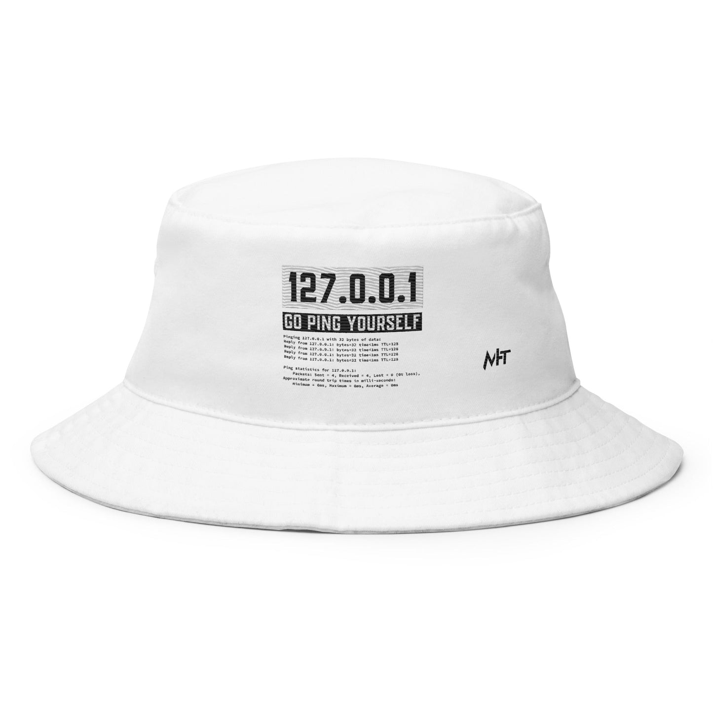 Go ping yourself - Bucket Hat by DarkByteGear