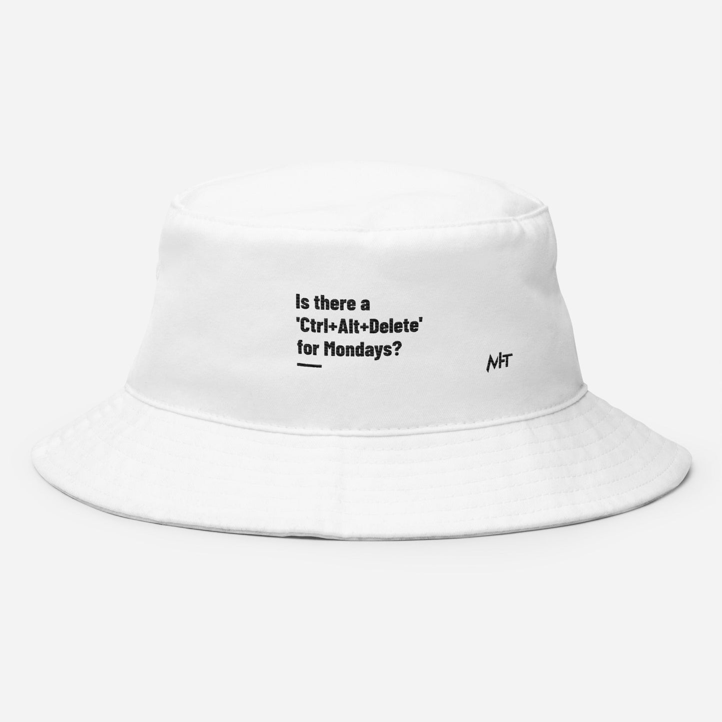 Is there a 'Ctrl+Alt+Delete' for Mondays? - Bucket Hat by DarkByteGear