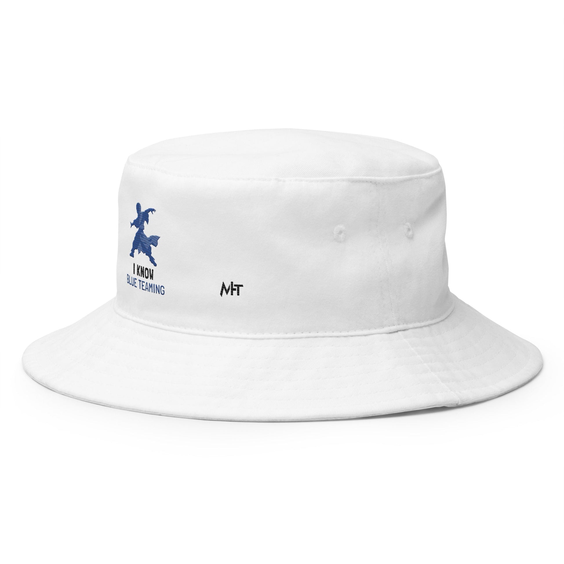 I Know Blue Teaming - Bucket Hat by DarkByteGear