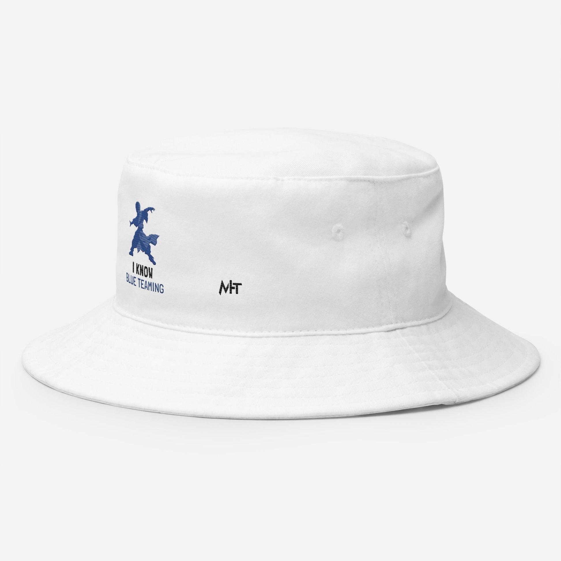 I Know Blue Teaming - Bucket Hat by DarkByteGear