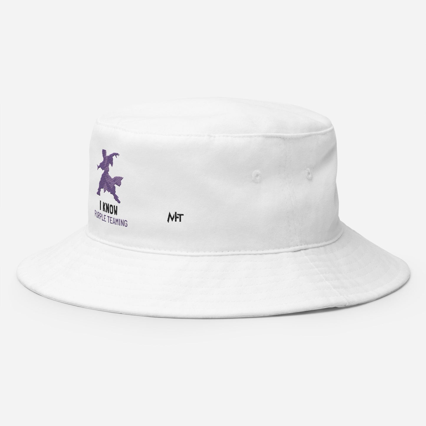 I Know Purple Teaming - Bucket Hat by DarkByteGear