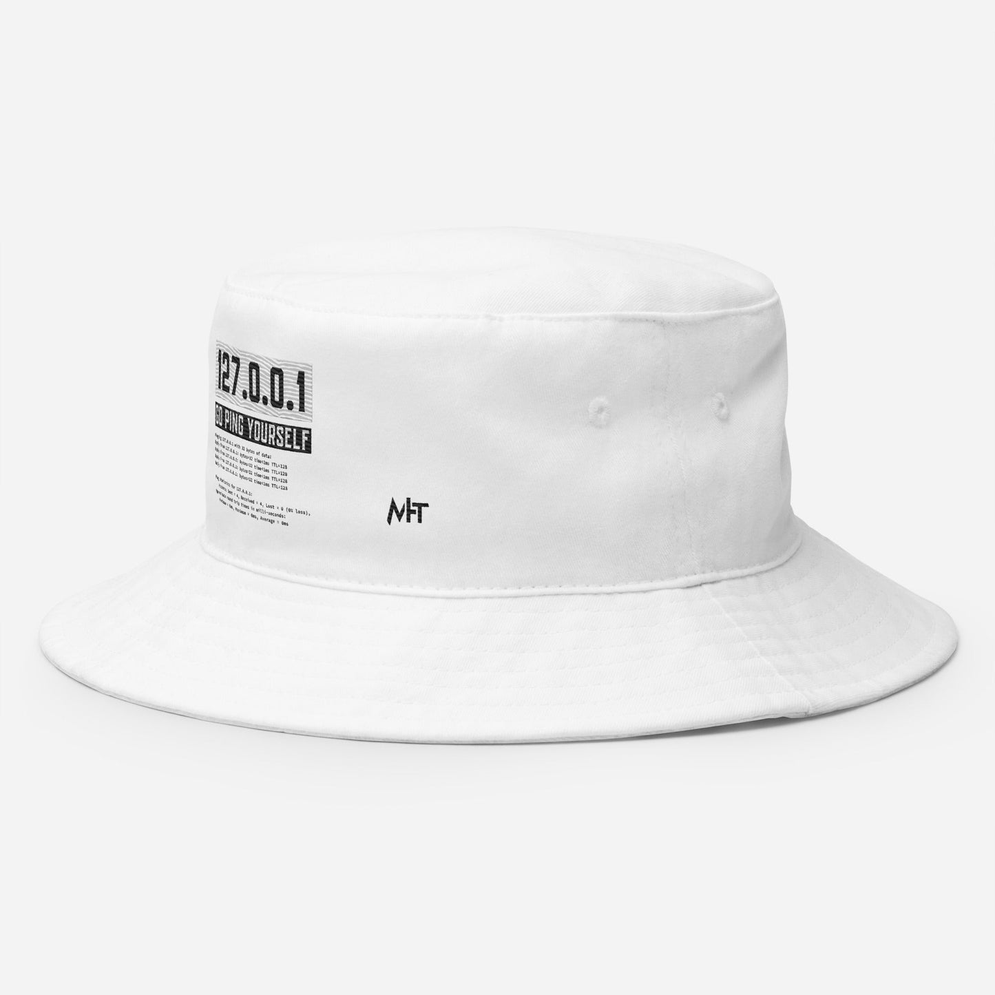 Go ping yourself - Bucket Hat by DarkByteGear