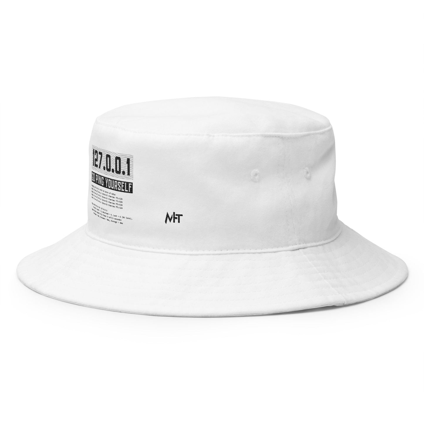 Go ping yourself - Bucket Hat by DarkByteGear