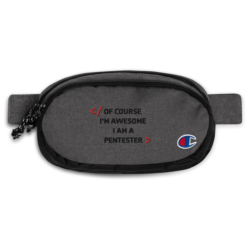 Pentester - Champion fanny pack by DarkByteGear