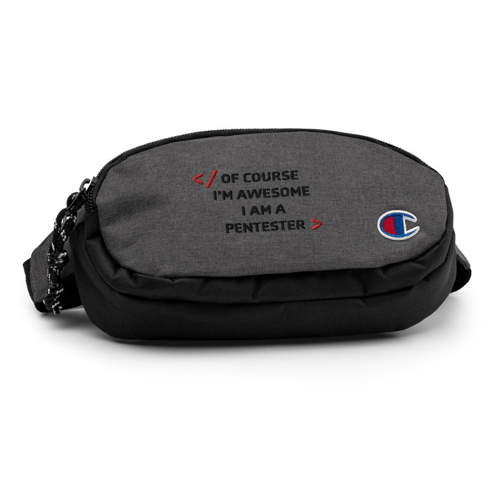 Pentester - Champion fanny pack by DarkByteGear
