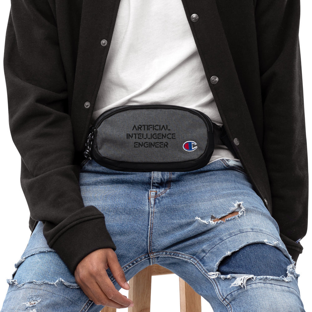 Artificial intelligence engineer - Champion fanny pack by DarkByteGear