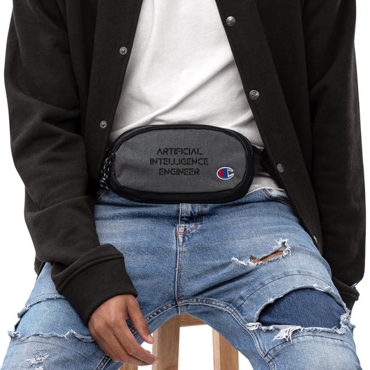 Artificial intelligence engineer - Champion fanny pack by DarkByteGear