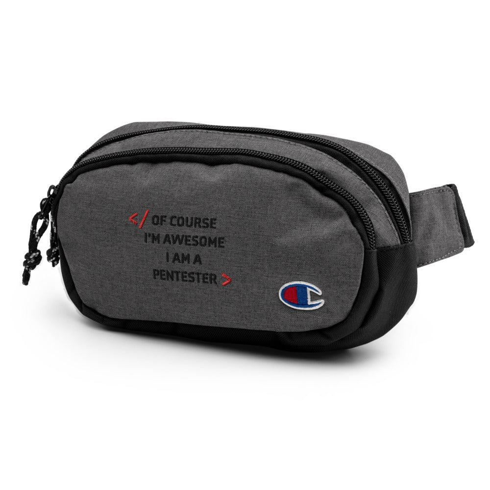 Pentester - Champion fanny pack by DarkByteGear