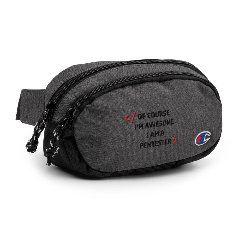 Pentester - Champion fanny pack by DarkByteGear