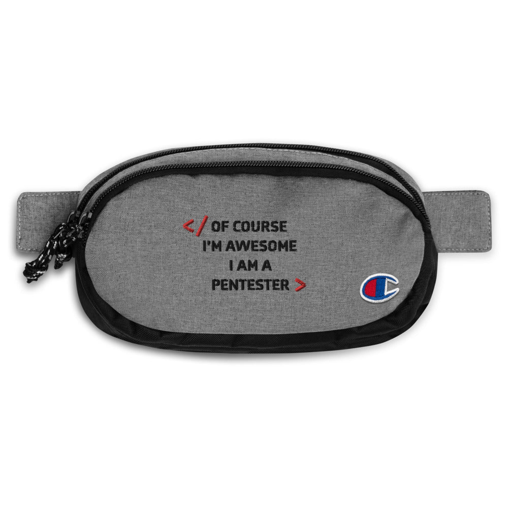 Pentester - Champion fanny pack by DarkByteGear