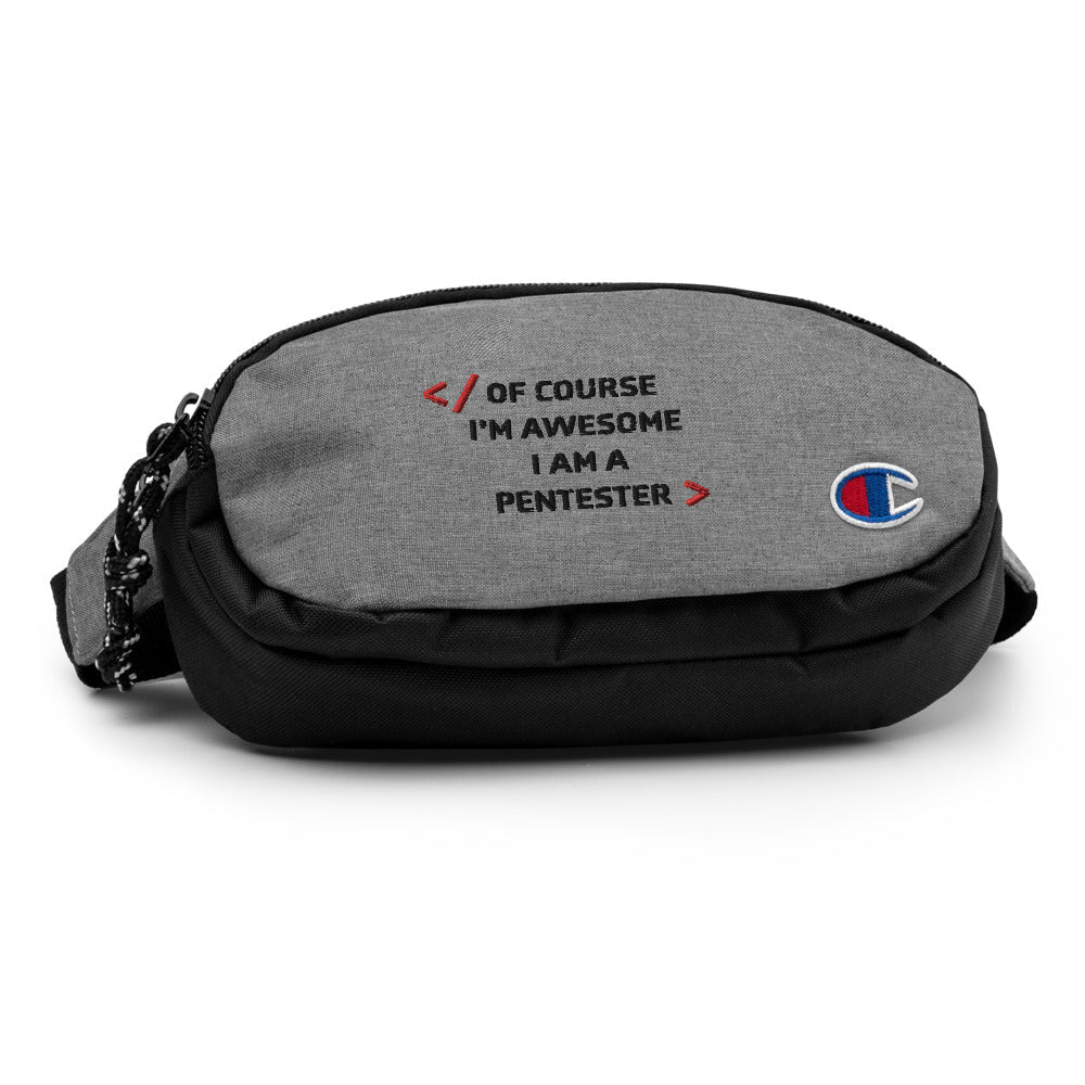 Pentester - Champion fanny pack by DarkByteGear