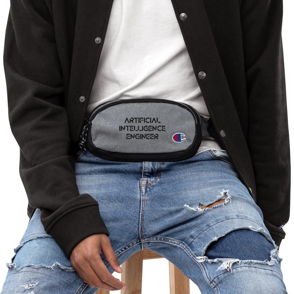 Artificial intelligence engineer - Champion fanny pack by DarkByteGear