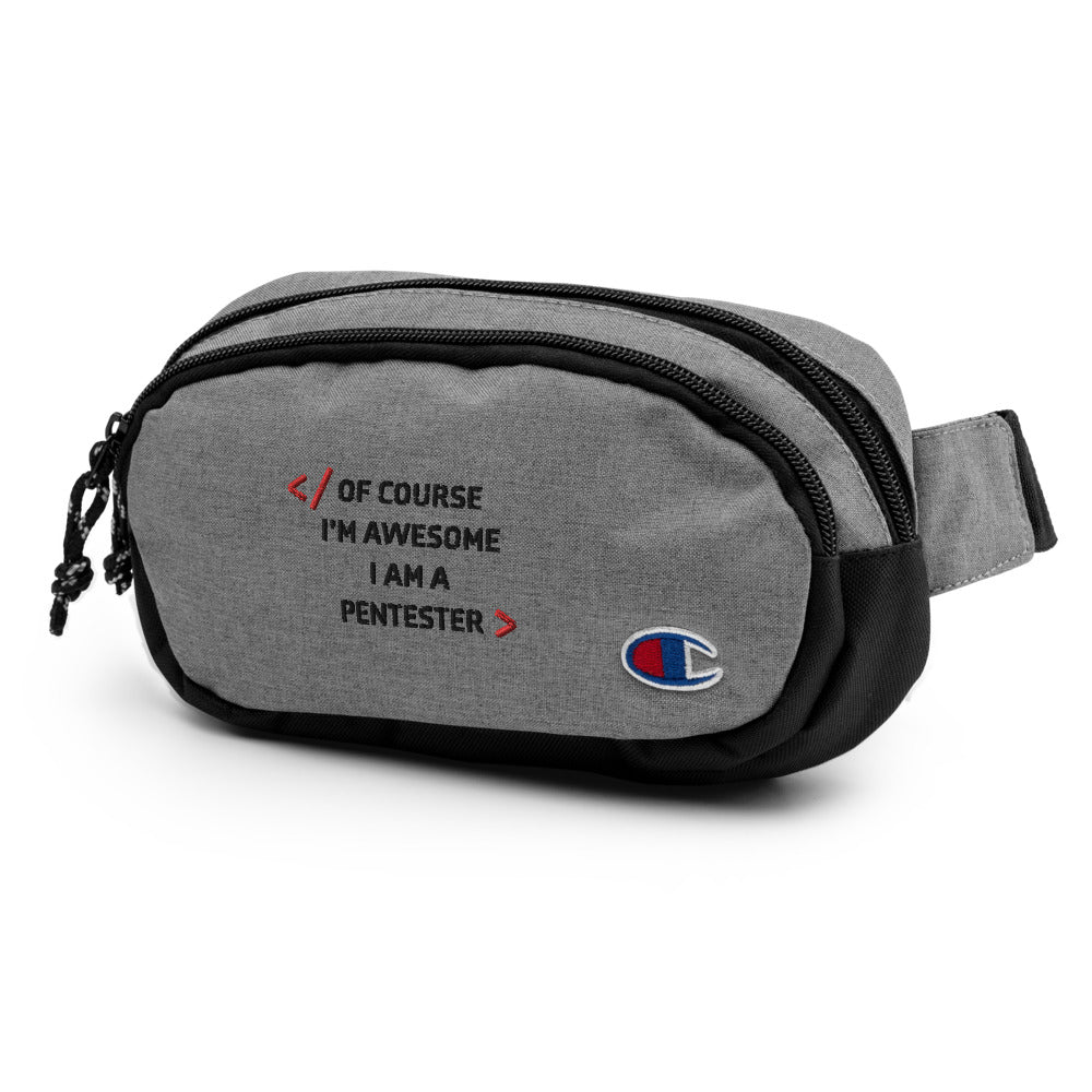 Pentester - Champion fanny pack by DarkByteGear
