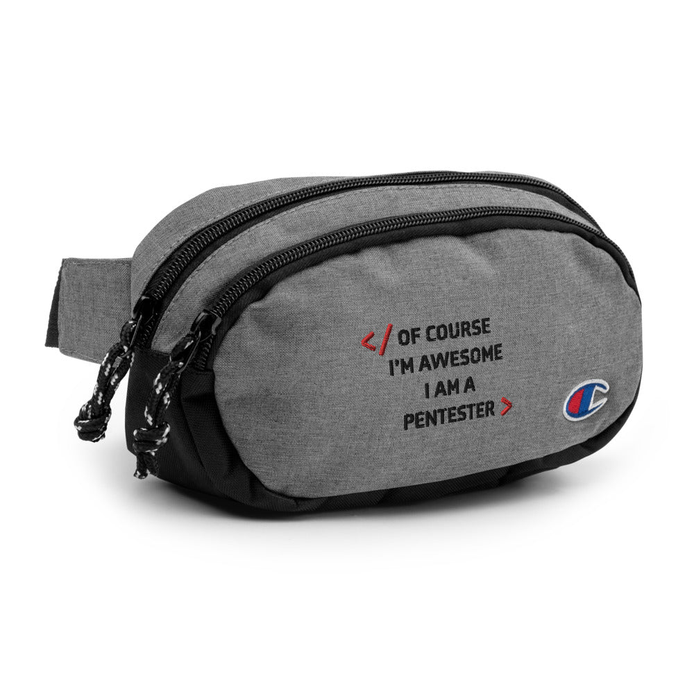 Pentester - Champion fanny pack by DarkByteGear