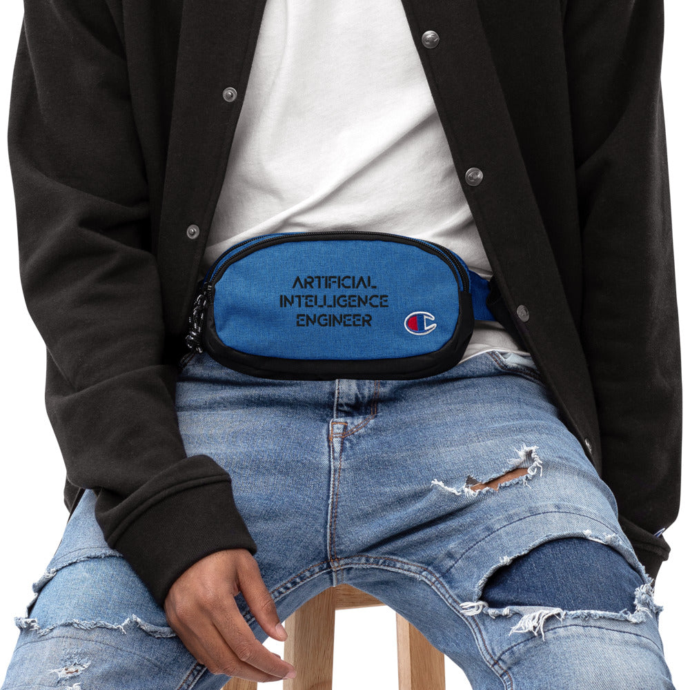 Artificial intelligence engineer - Champion fanny pack by DarkByteGear
