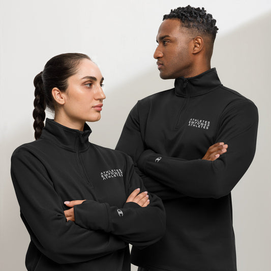 Athletes Empower Athletes - Quarter zip pullover by DarkByteGear