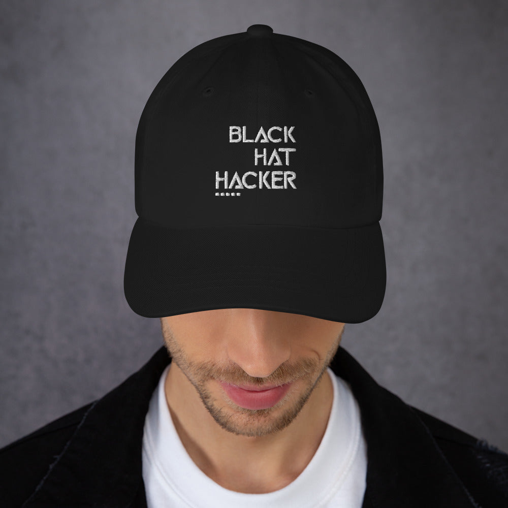 Black Hat Hacker - Dad hat by DarkByteGear