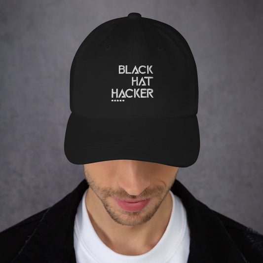 Black Hat Hacker - Dad hat by DarkByteGear