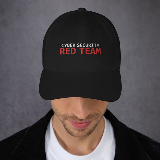 Cyber Security Red Team - Dad hat by DarkByteGear