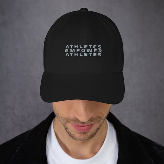 Athletes Empower Athletes - Dad hat by DarkByteGear