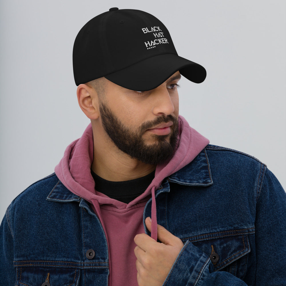 Black Hat Hacker - Dad hat by DarkByteGear