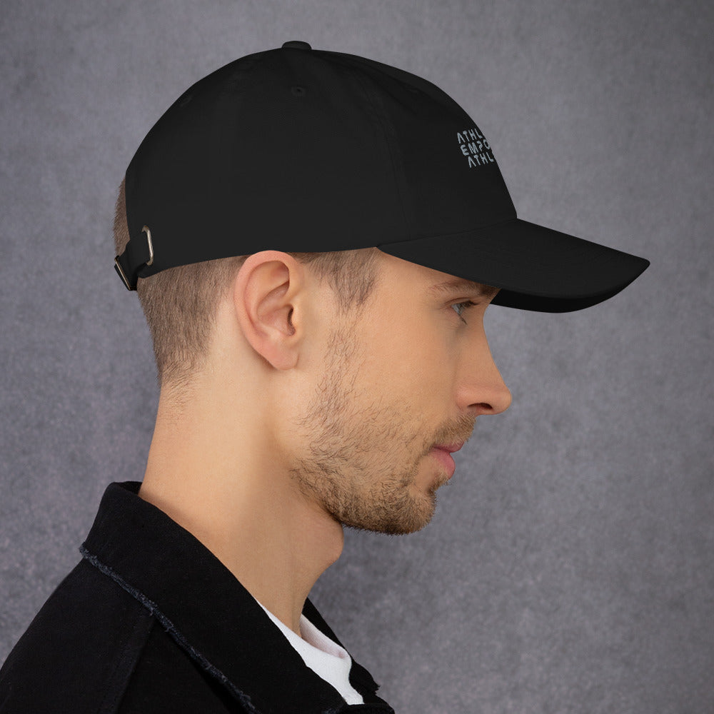 Athletes Empower Athletes - Dad hat by DarkByteGear