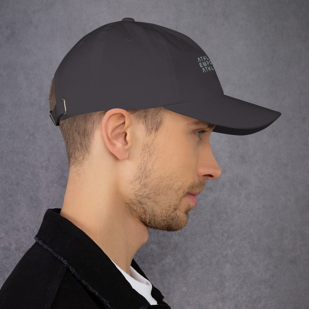 Athletes Empower Athletes - Dad hat by DarkByteGear