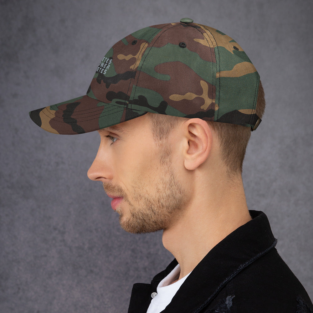 Athletes Empower Athletes - Dad hat by DarkByteGear