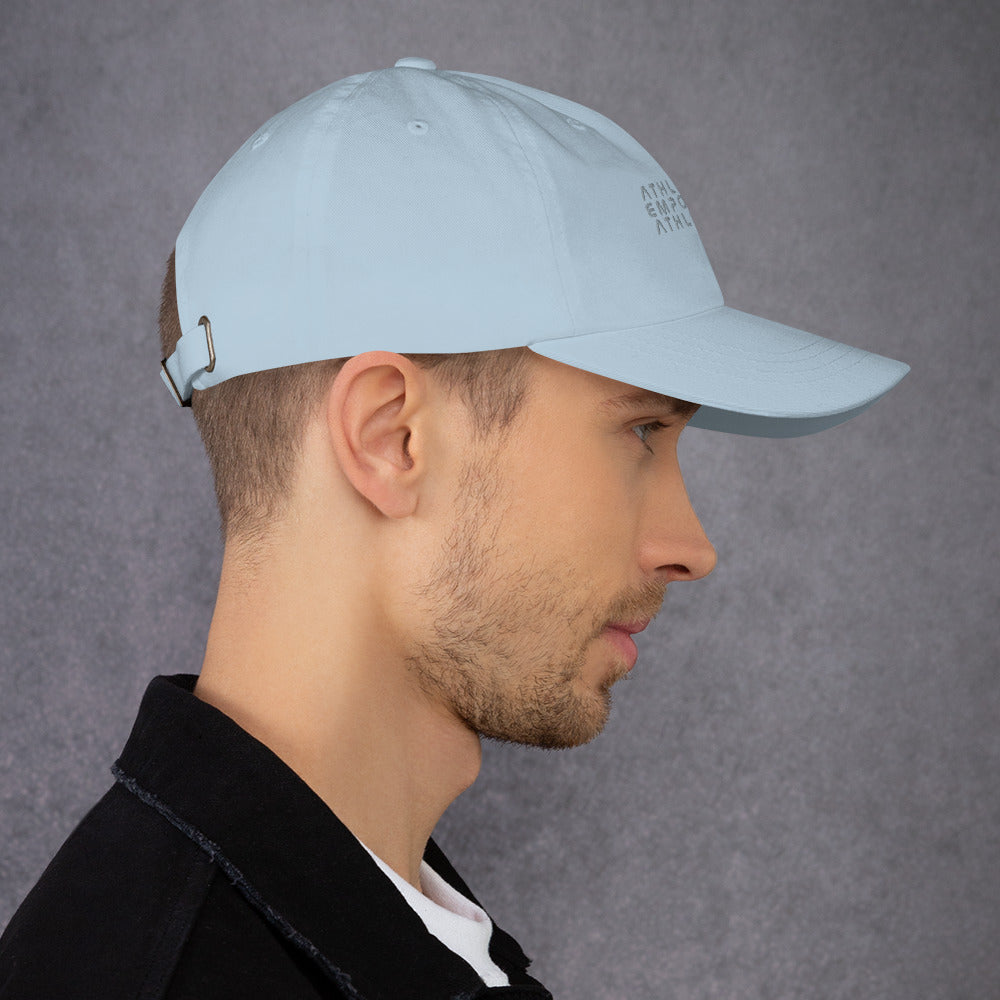 Athletes Empower Athletes - Dad hat by DarkByteGear