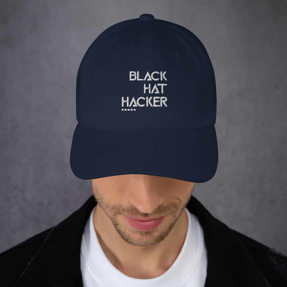 Black Hat Hacker - Dad hat by DarkByteGear