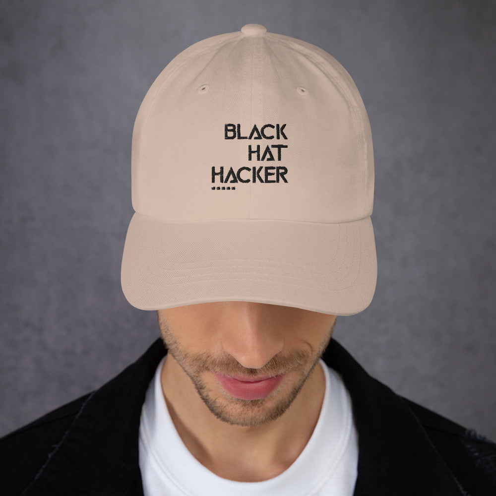 Black Hat Hacker - Dad hat by DarkByteGear