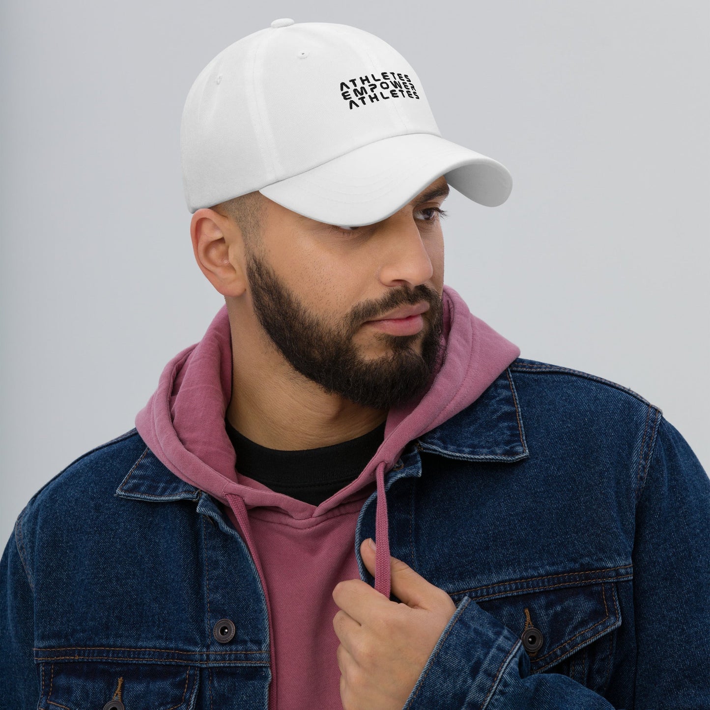 Athletes Empower Athletes - Dad hat by DarkByteGear