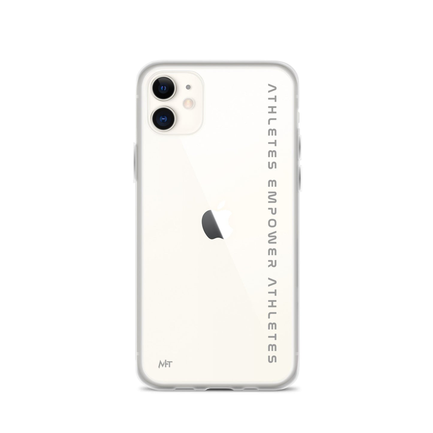 Athletes Empower Athletes - Clear Case for iPhone® by DarkByteGear
