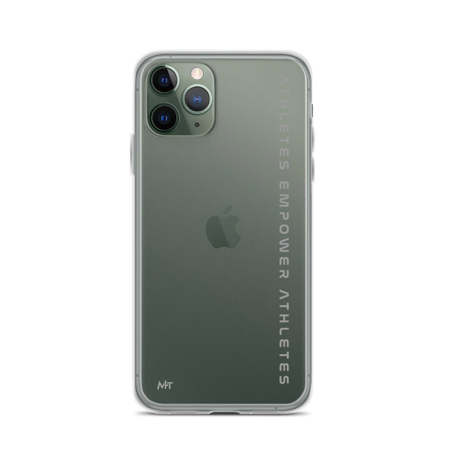 Athletes Empower Athletes - Clear Case for iPhone® by DarkByteGear
