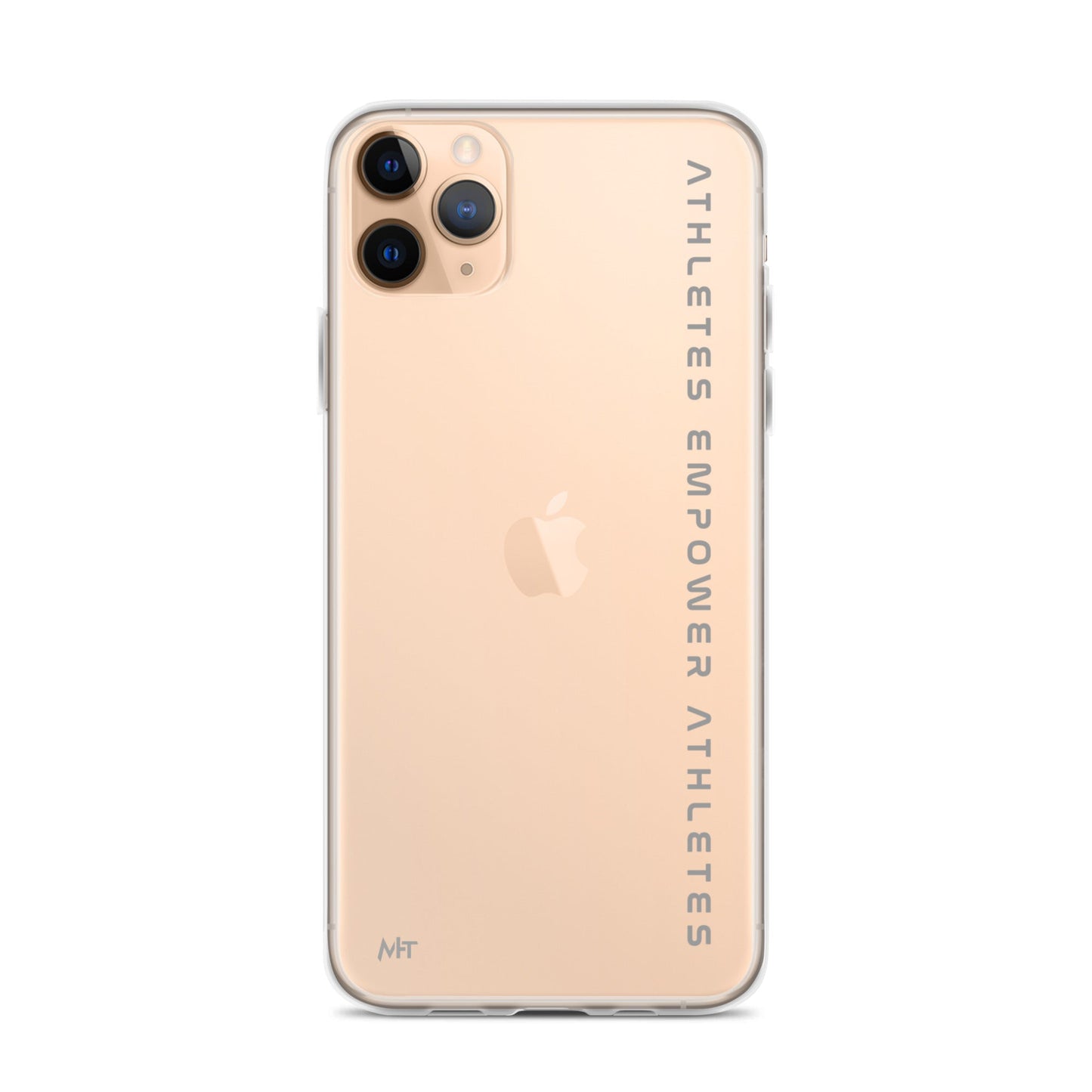 Athletes Empower Athletes - Clear Case for iPhone® by DarkByteGear