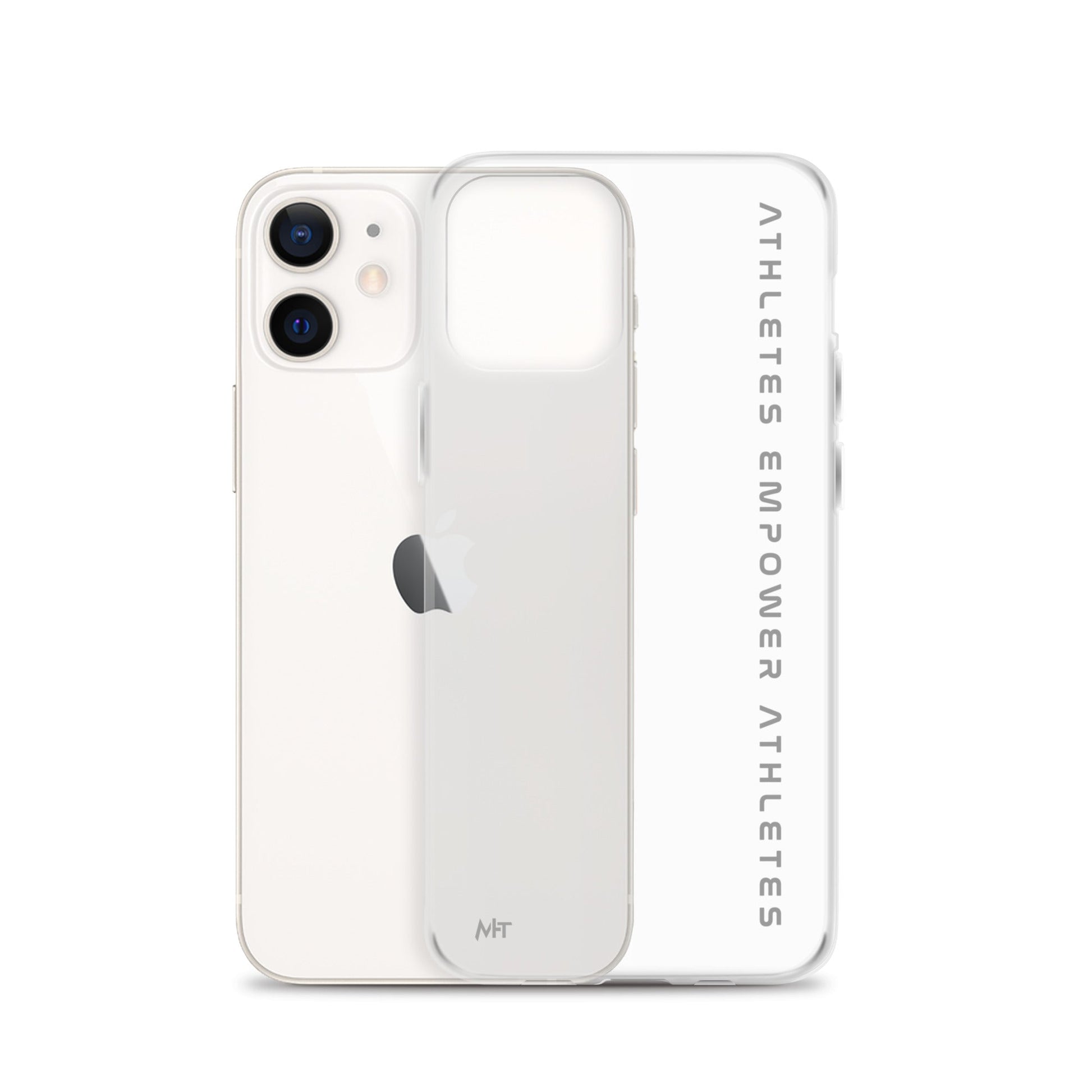 Athletes Empower Athletes - Clear Case for iPhone® by DarkByteGear