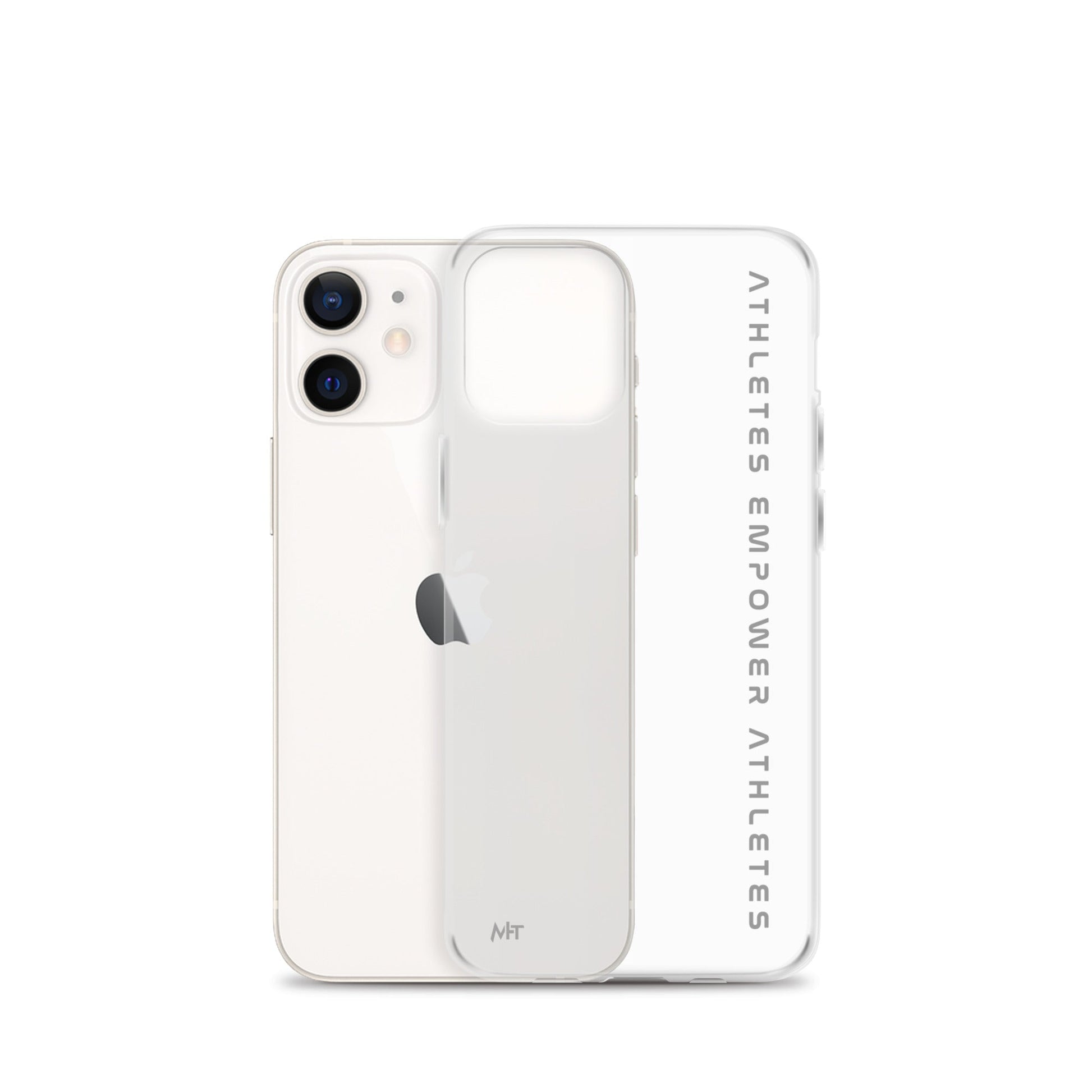 Athletes Empower Athletes - Clear Case for iPhone® by DarkByteGear