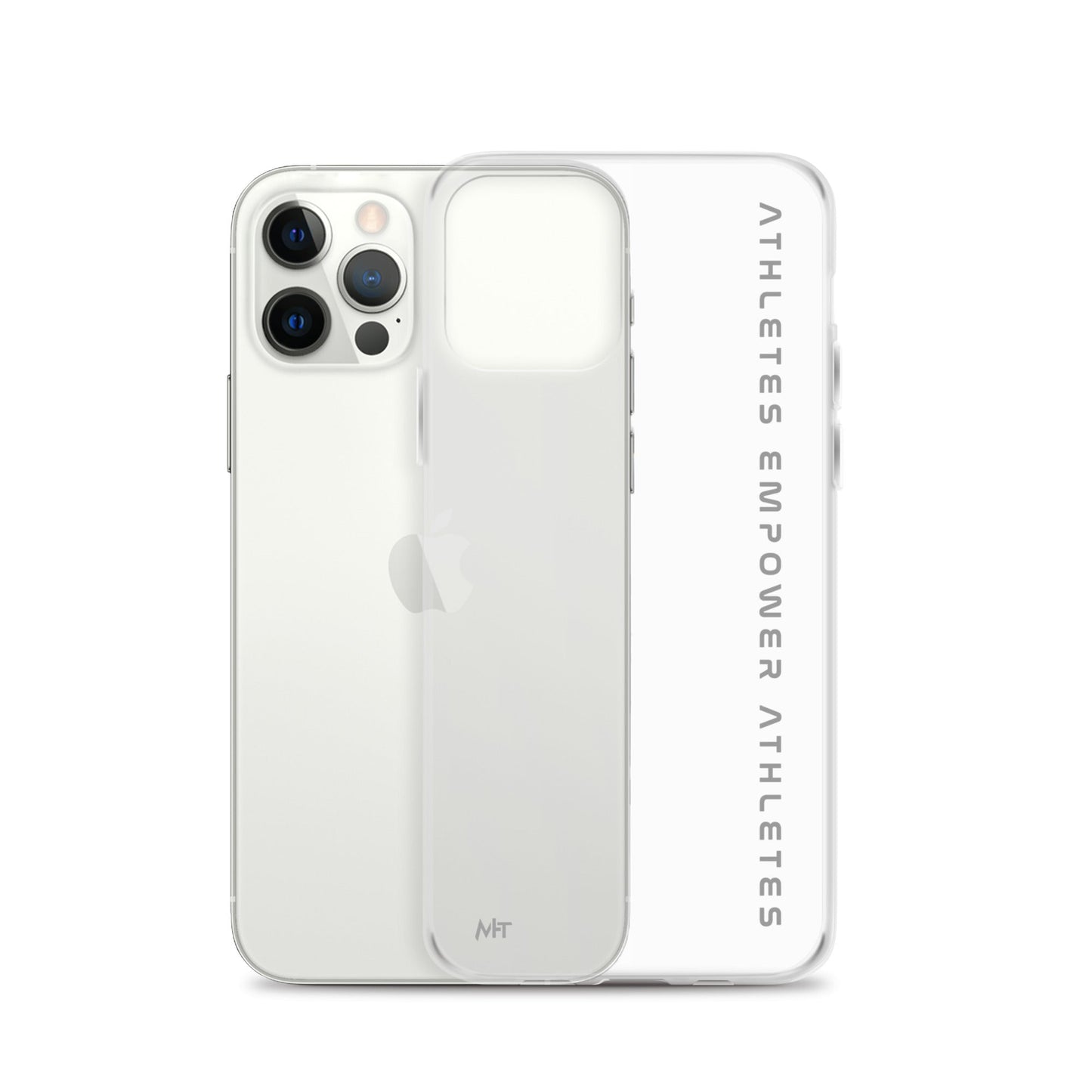 Athletes Empower Athletes - Clear Case for iPhone® by DarkByteGear