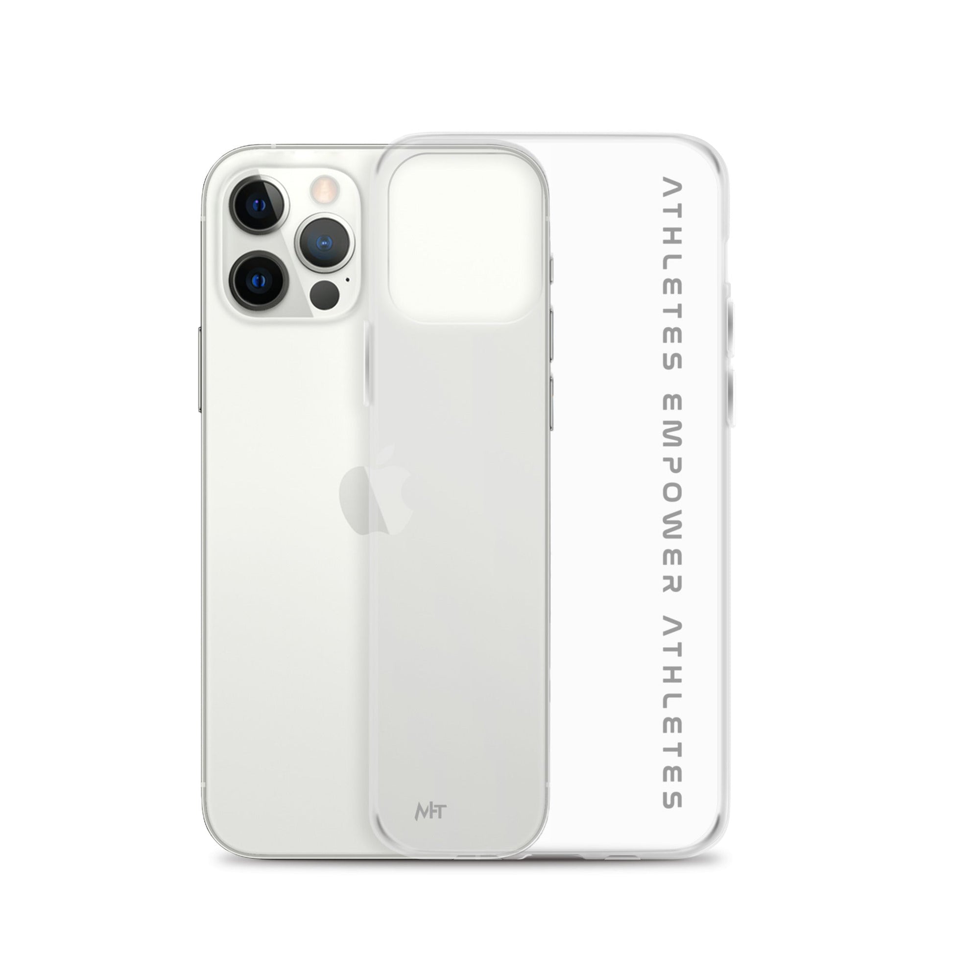 Athletes Empower Athletes - Clear Case for iPhone® by DarkByteGear